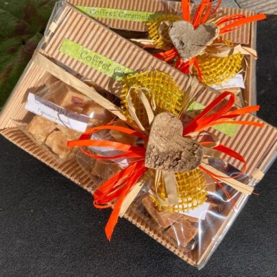 Boîte de caramels cadeau 3 sachet de 50 gr