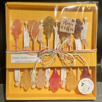 Boîte de bâtons candis 10 pièces
