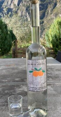 Eau de vie d'abricot (Luizet)