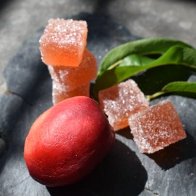 Pâte de fruit à la nectarine