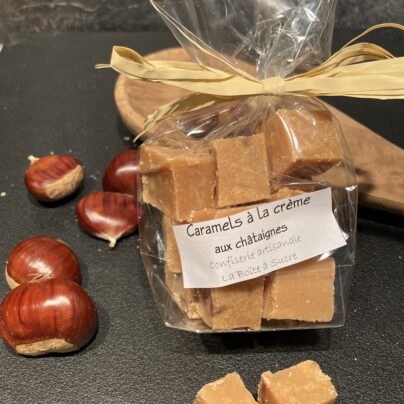 Caramels aux châtaignes - sachet de 100 gr
