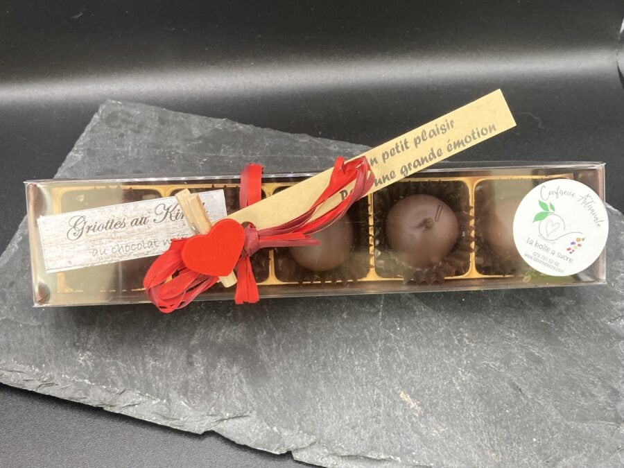 les griottes au kirsch enrobées de chocolat – Image 4