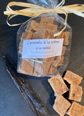 caramels à la crème vanille bourbon