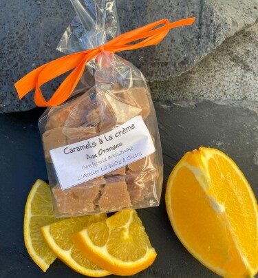 Caramels à la crème à l'orange