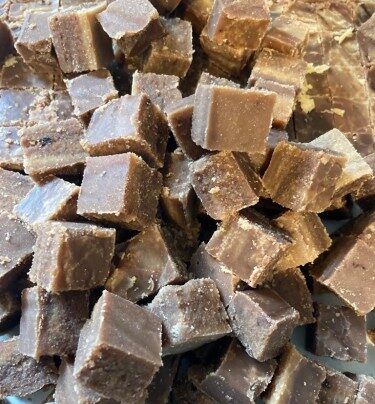 Caramels à la crème marbré