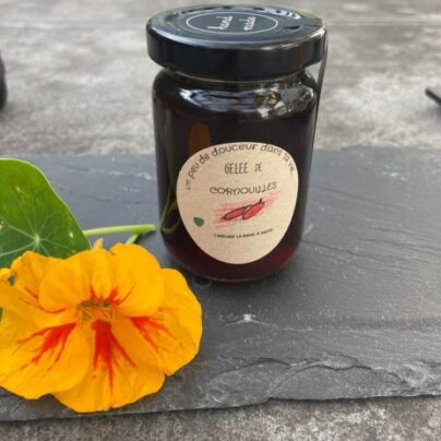 gelée de cornouille pot de 125 gr