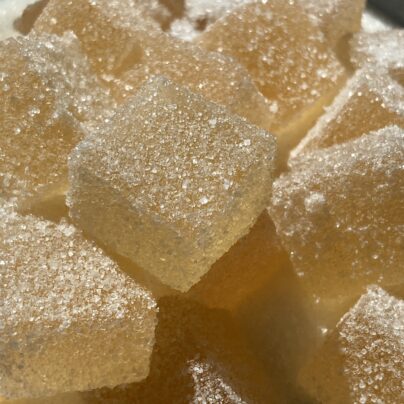 Pâte de fruit au miel de cacao