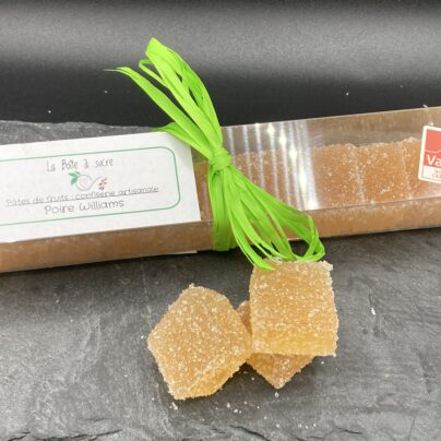 Pâtes de fruits à la poire Williams