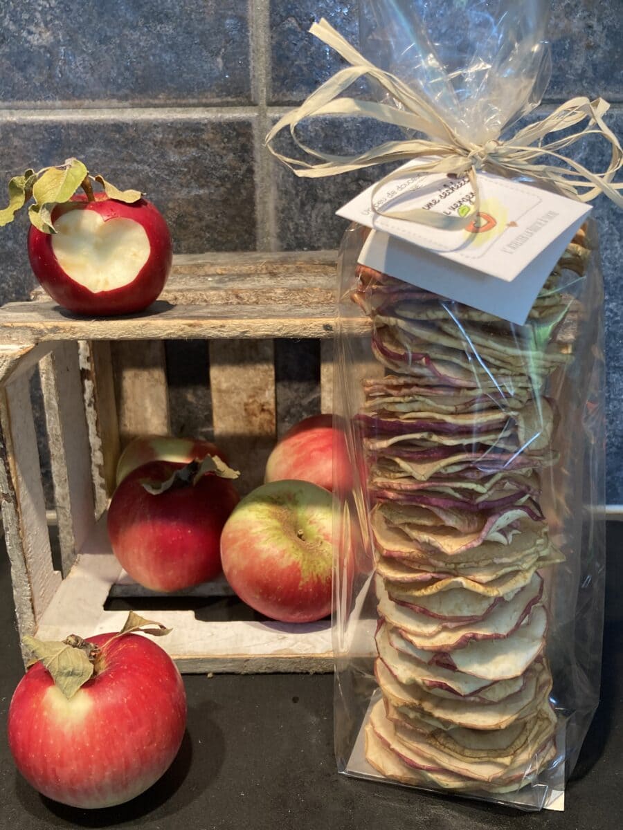 Pommes séchées
