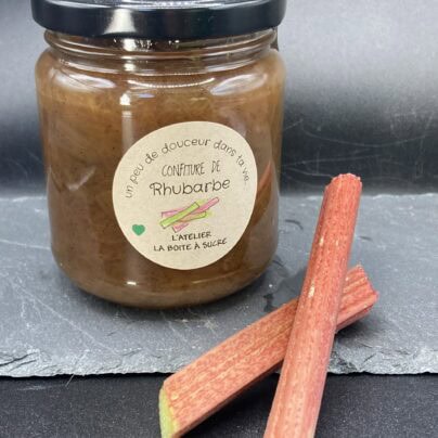 Confiture de rhubarbe